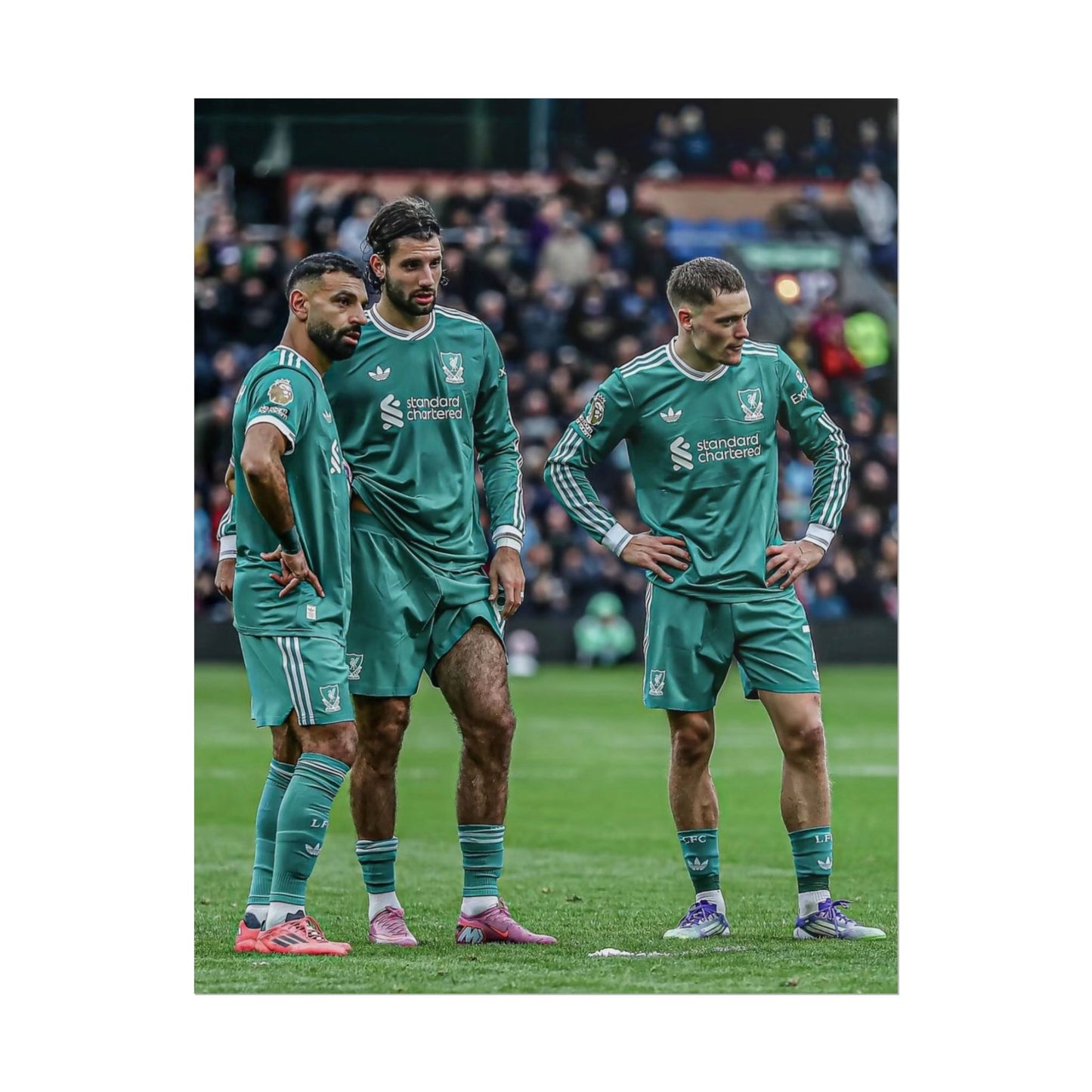 Salah, Wirtz & Szoboszlai Liverpool Poster