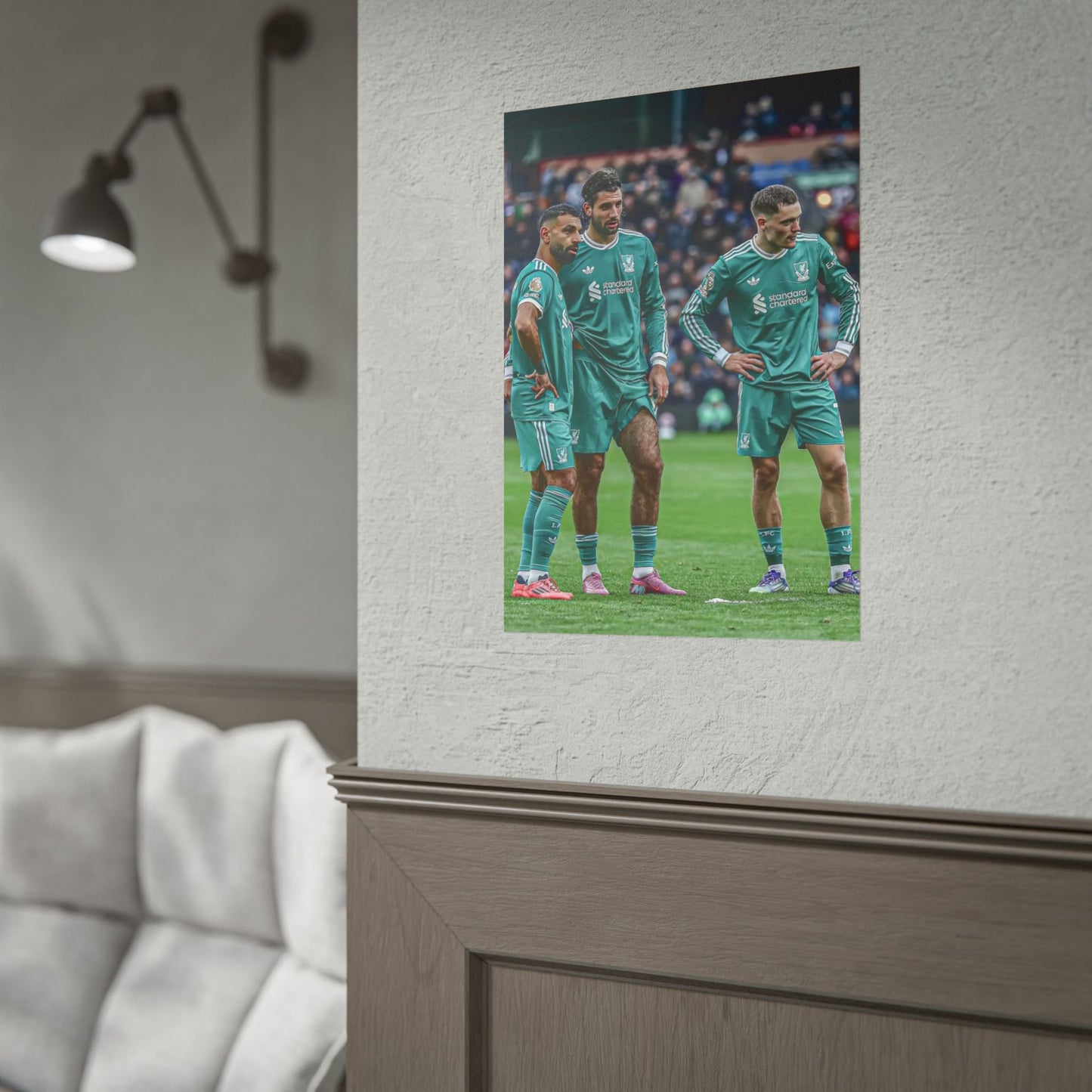 Salah, Wirtz & Szoboszlai Liverpool Poster