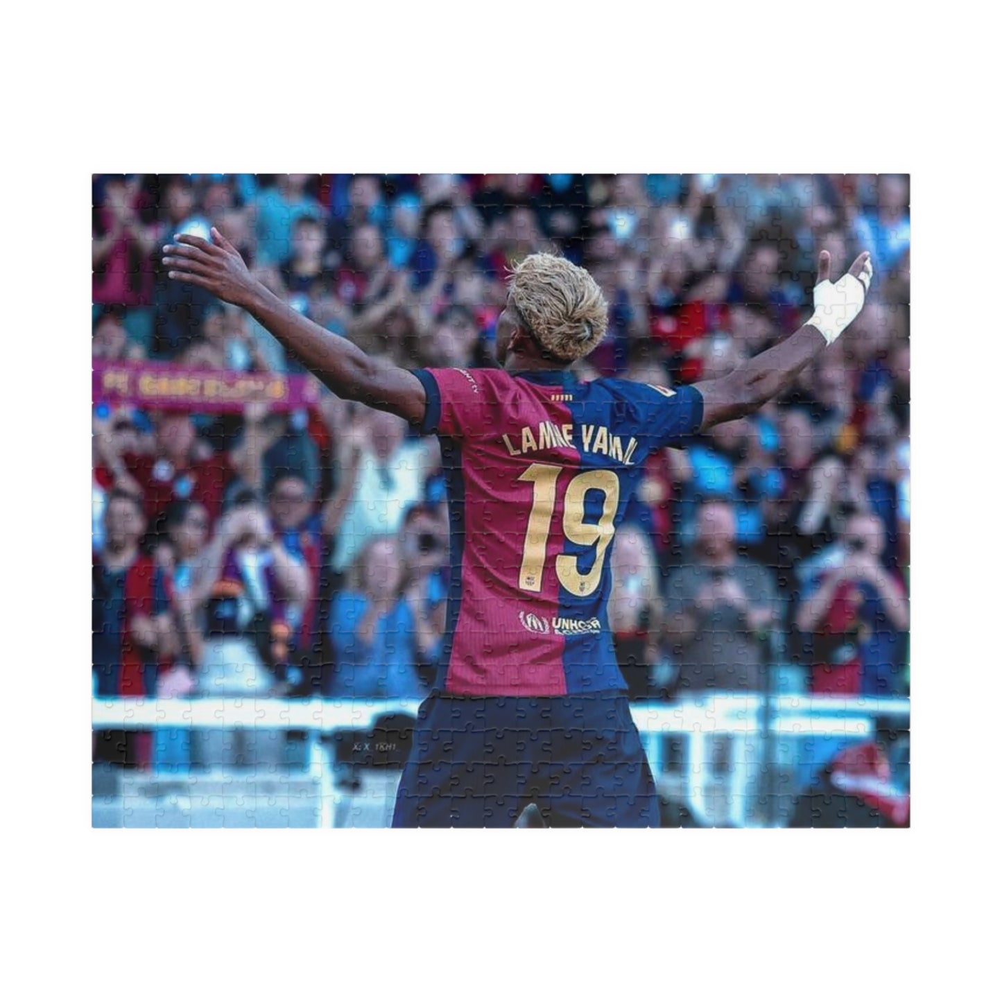Lamine Yamal Celebration Puzzle