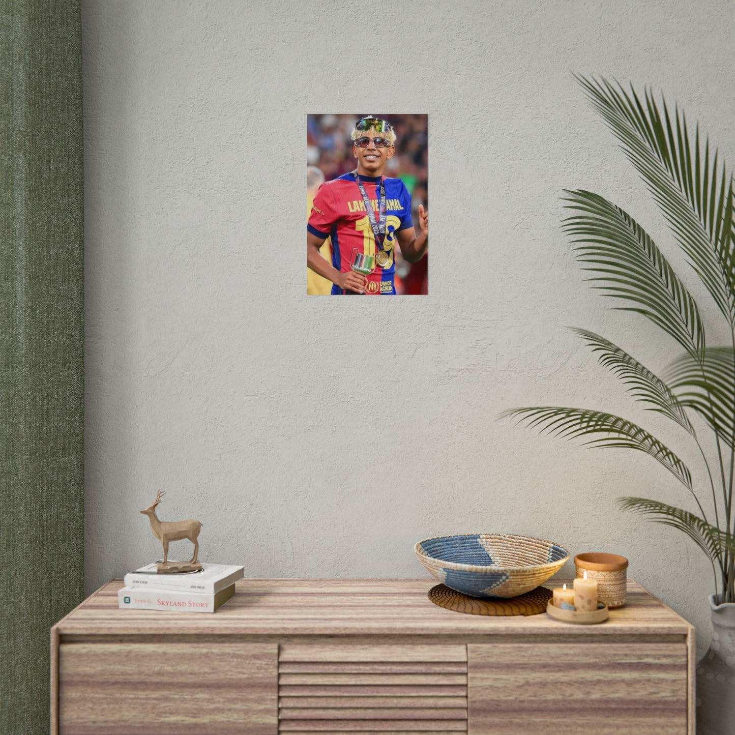 Lamine Yamal Barcelona Poster