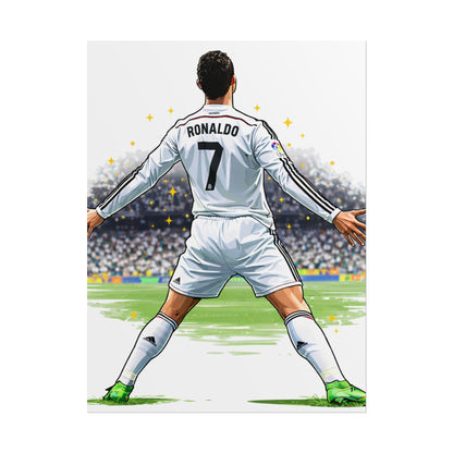 Cristiano Ronaldo Celebration Poster