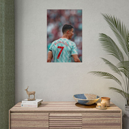 Cristiano Ronaldo Manchester United Poster