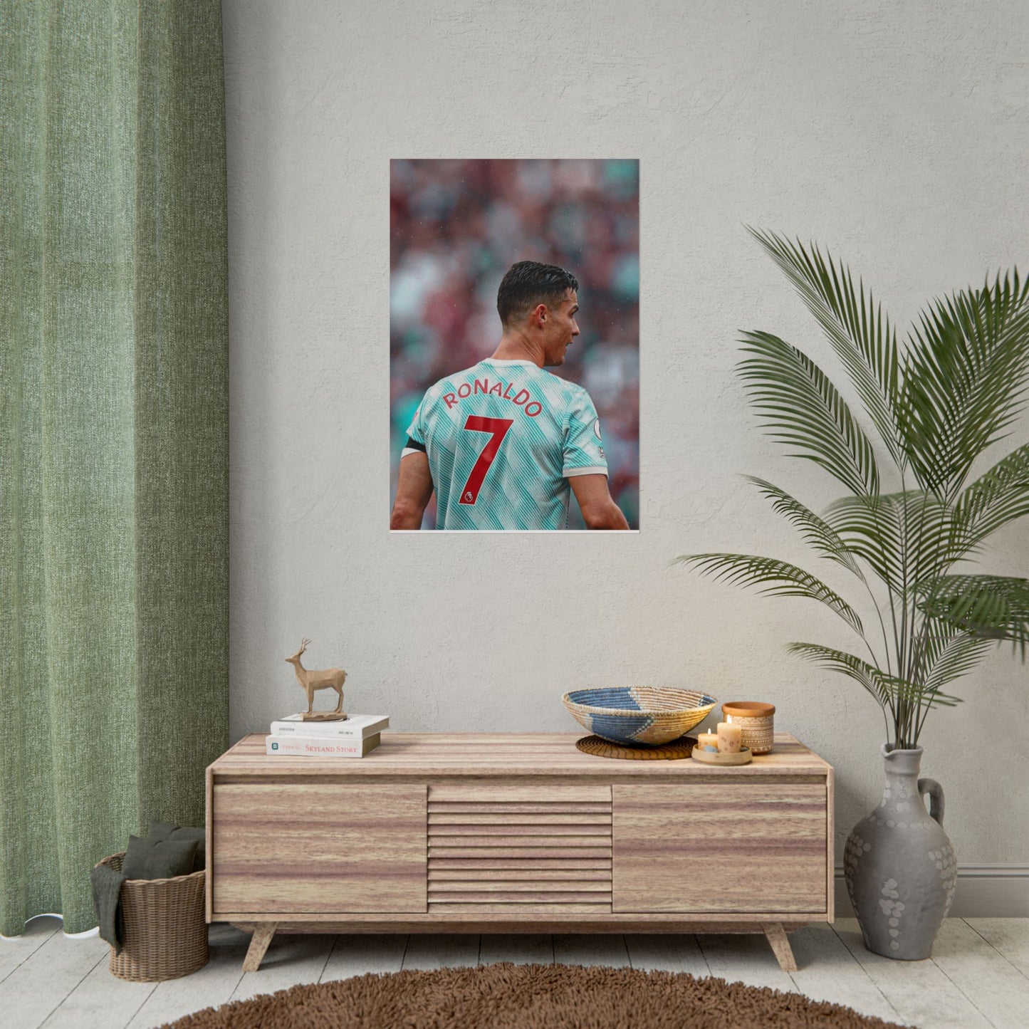 Cristiano Ronaldo Manchester United Poster