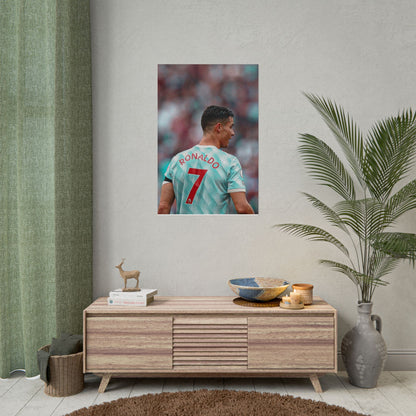 Cristiano Ronaldo Manchester United Poster