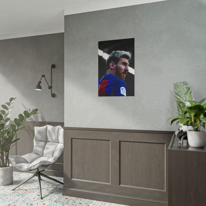 Lionel Messi Barcelona Poster