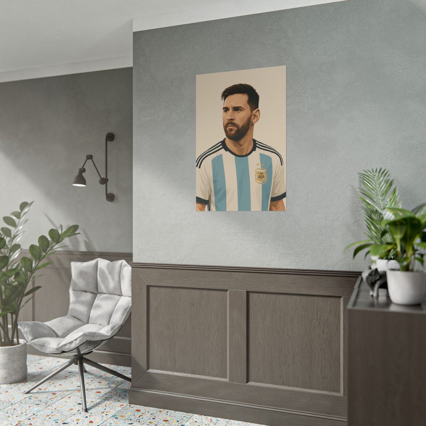 Lionel Messi Argentina Poster