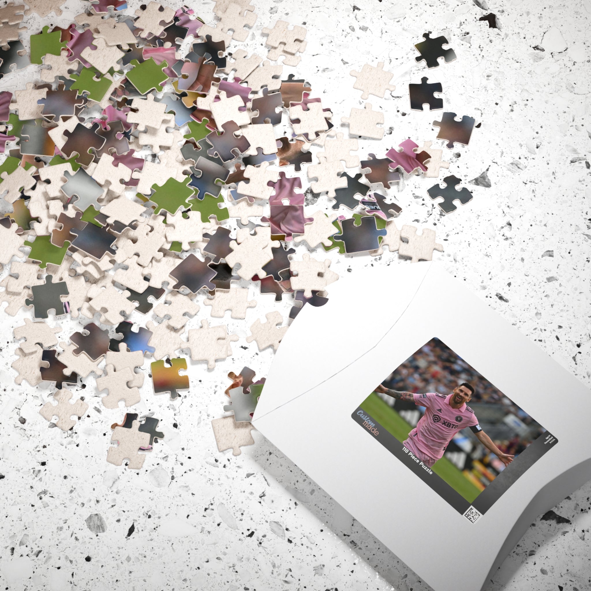 Lionel Messi Celebration Photo Puzzle — 110/252/520/1014-Piece