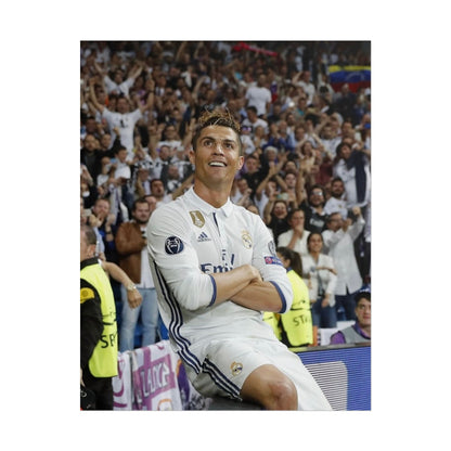 Cristiano Ronaldo Iconic Celebration Poster