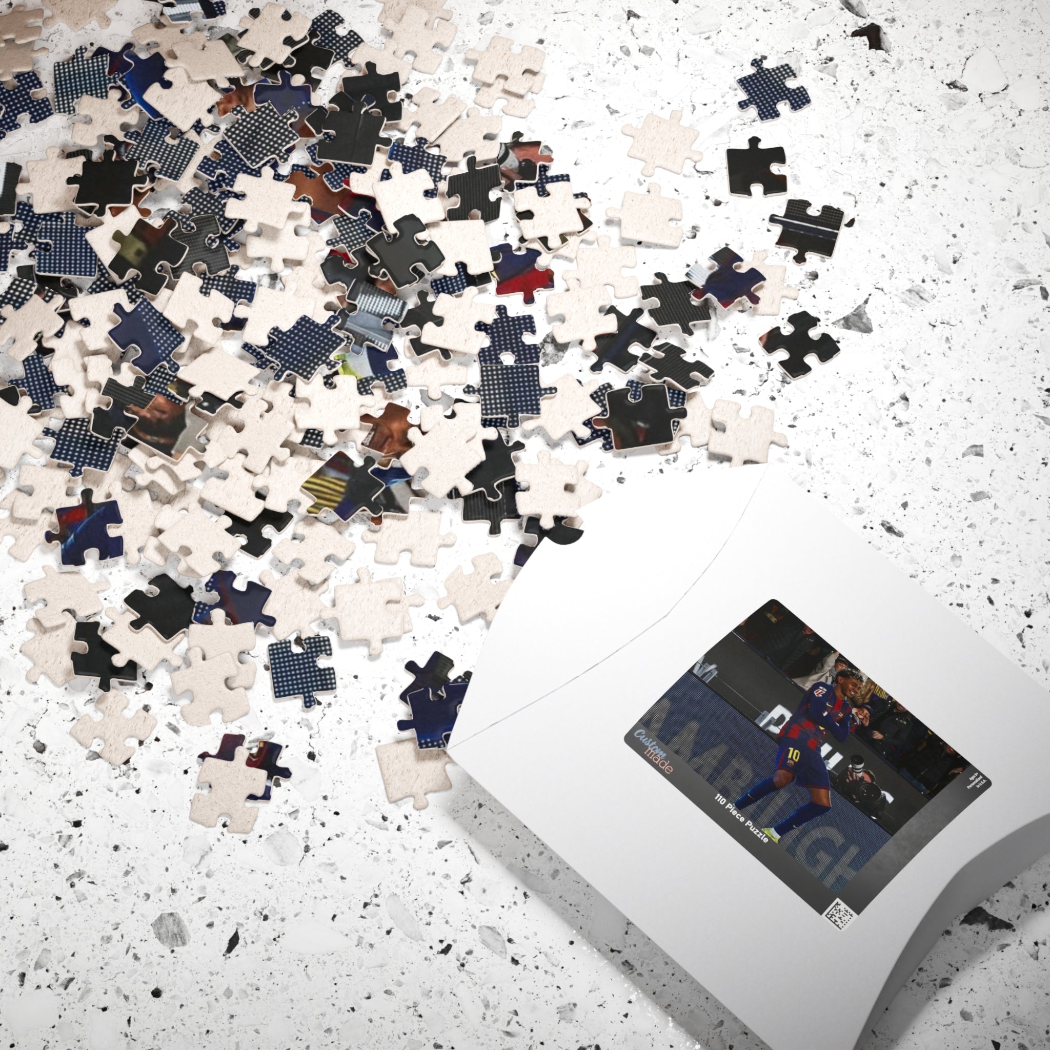 Lamine Yamal Soccer Star Celebration Puzzle — Custom 110/252/520/1014‑Piece Jigsaw