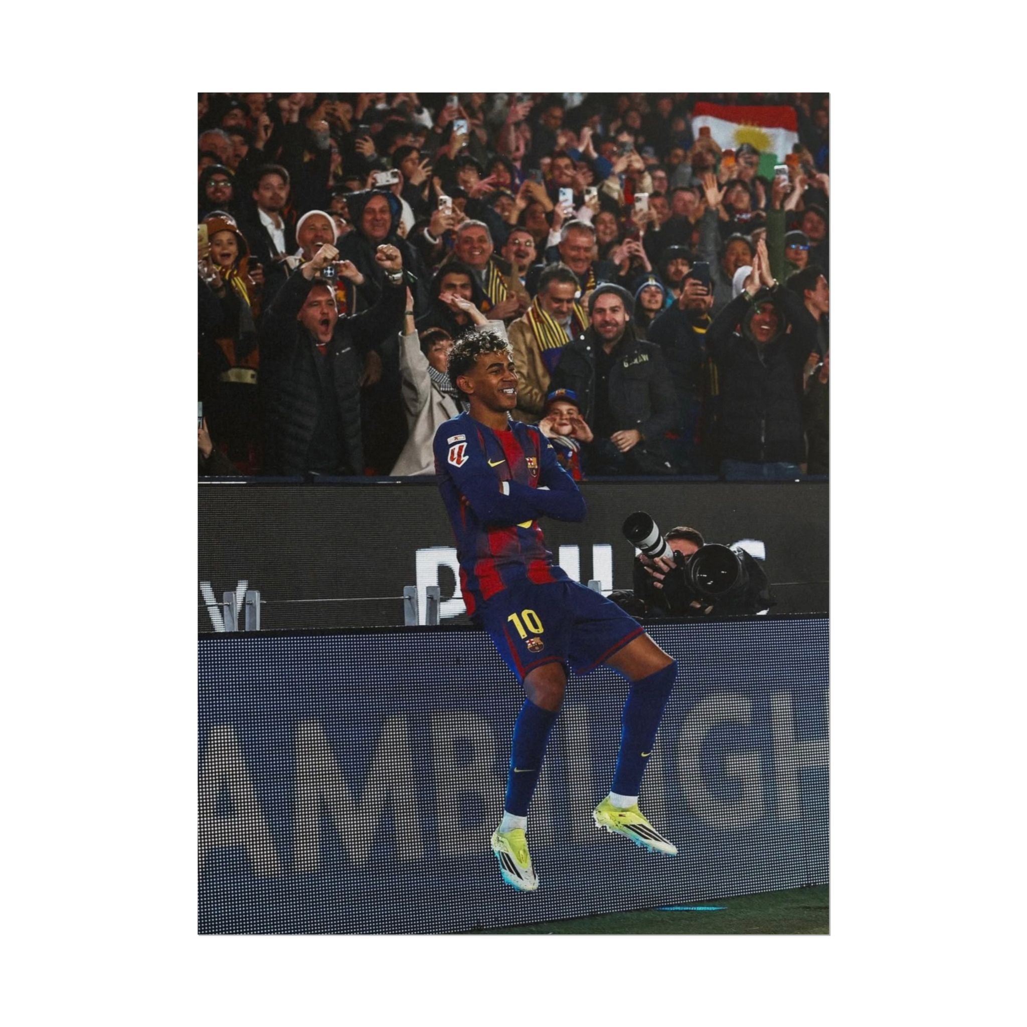 Lamine Yamal Poster — Barcelona Football Star Wall Art