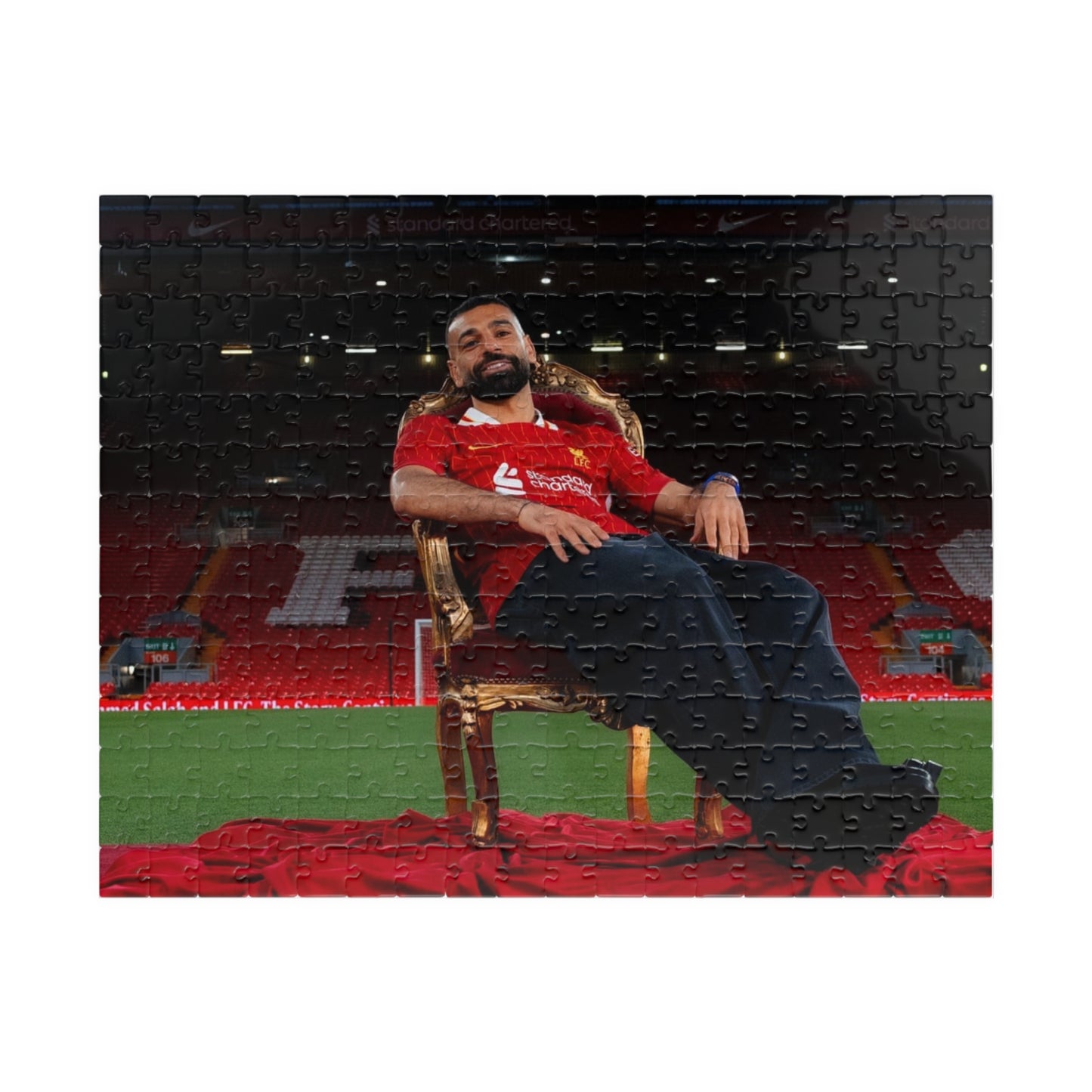 Mo Salah Throne Puzzle