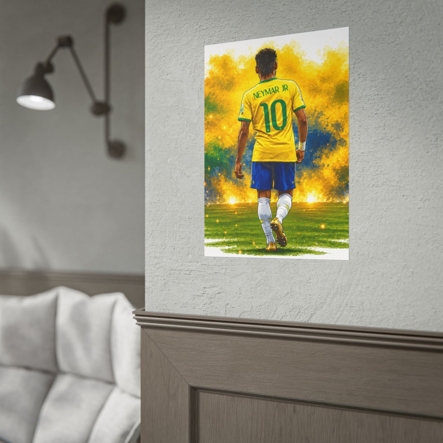 Neymar Brazil Poster