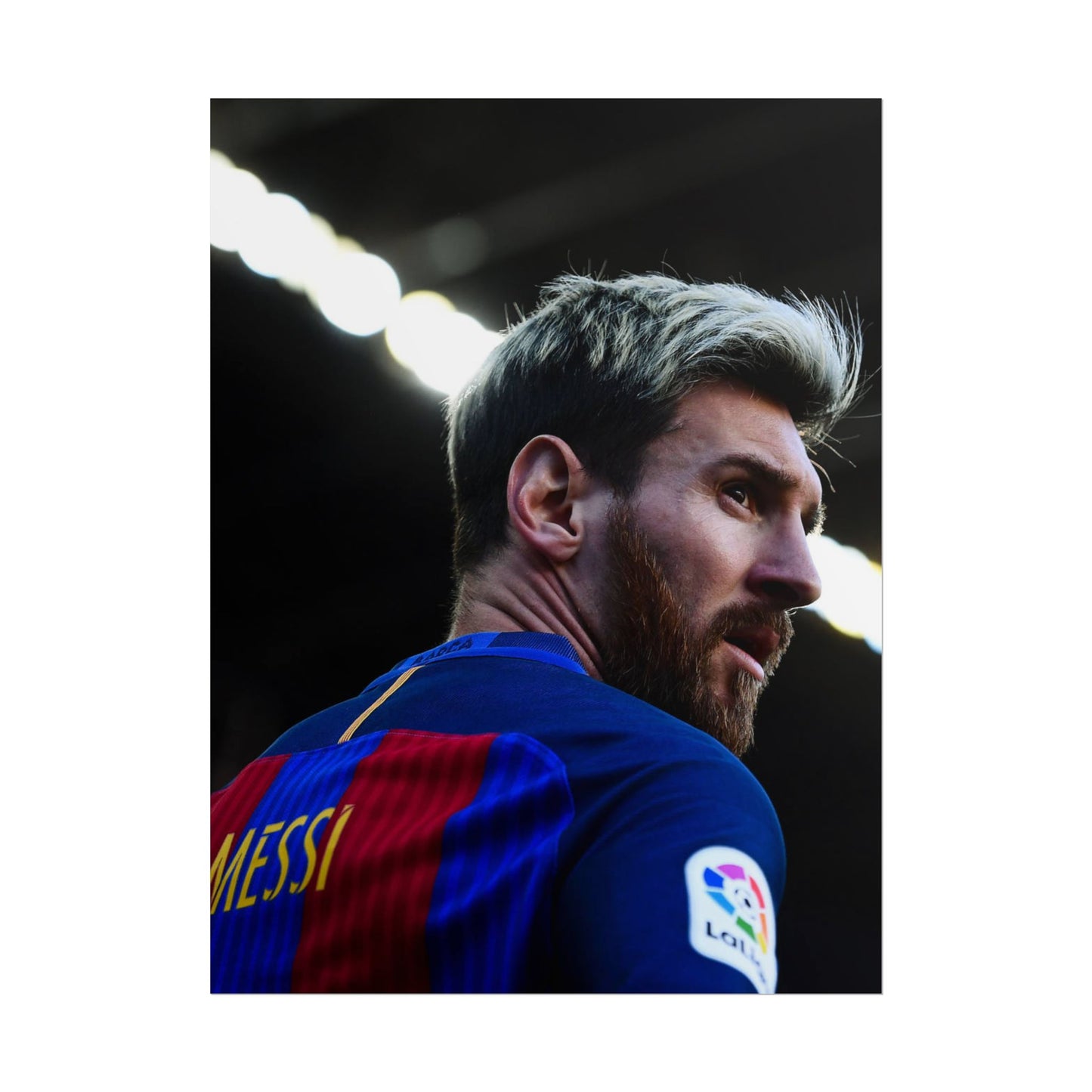 Lionel Messi Barcelona Poster