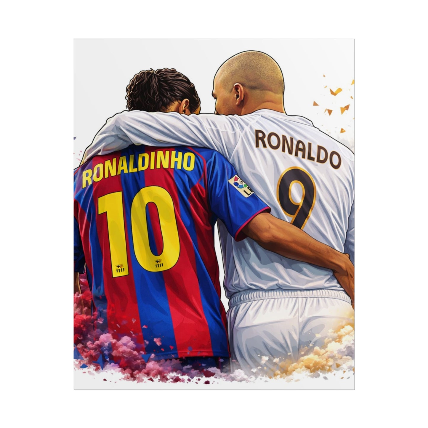 Ronaldinho & Ronaldo Poster