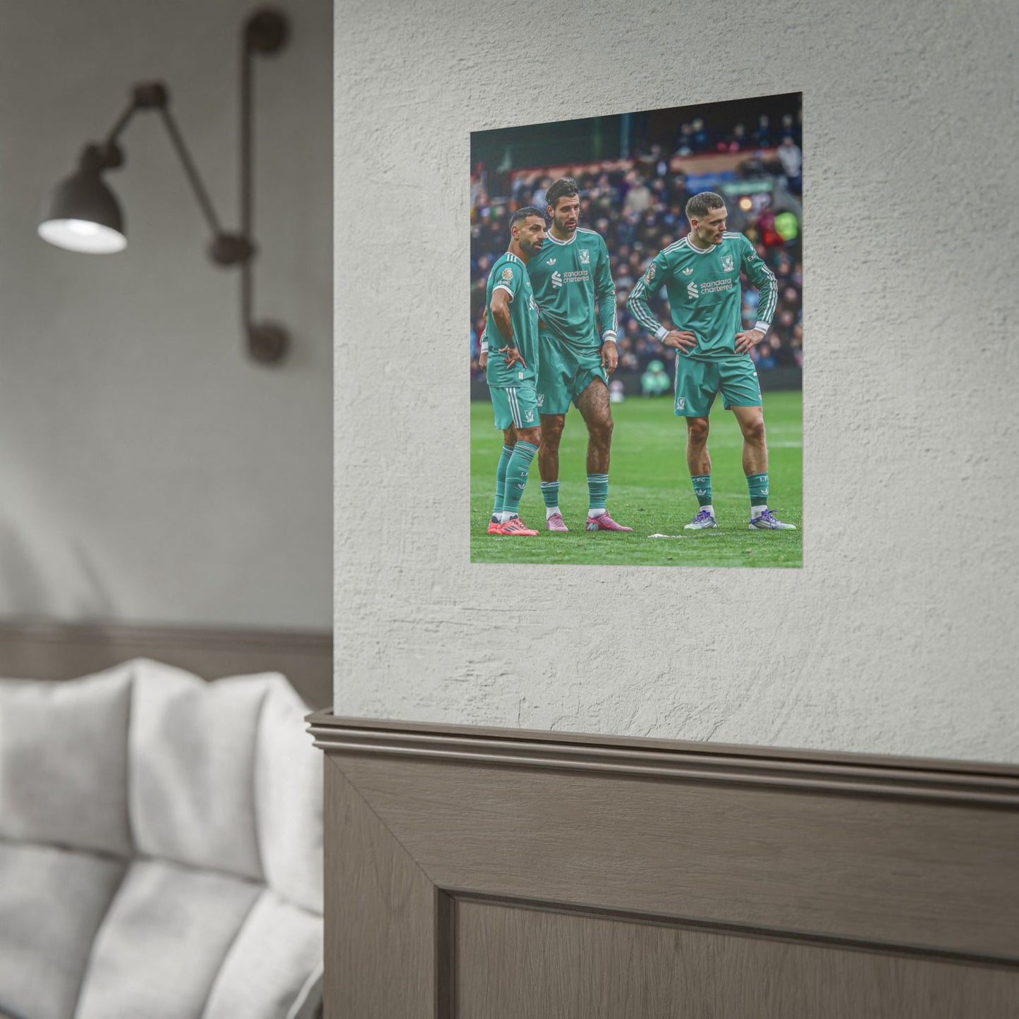 Salah, Wirtz & Szoboszlai Liverpool Poster