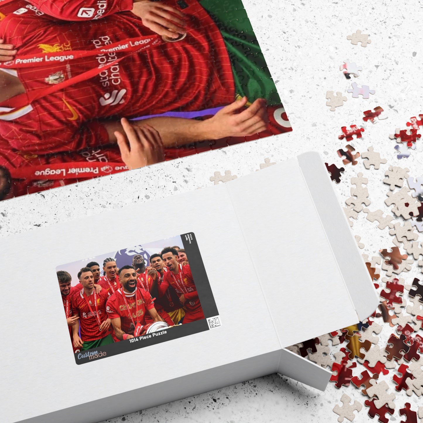 Liverpool Premier League Champions 24/25 Puzzle