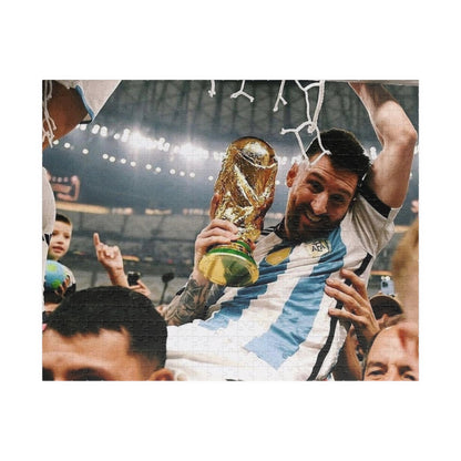 Lionel Messi World Cup 2022 Champion Puzzle