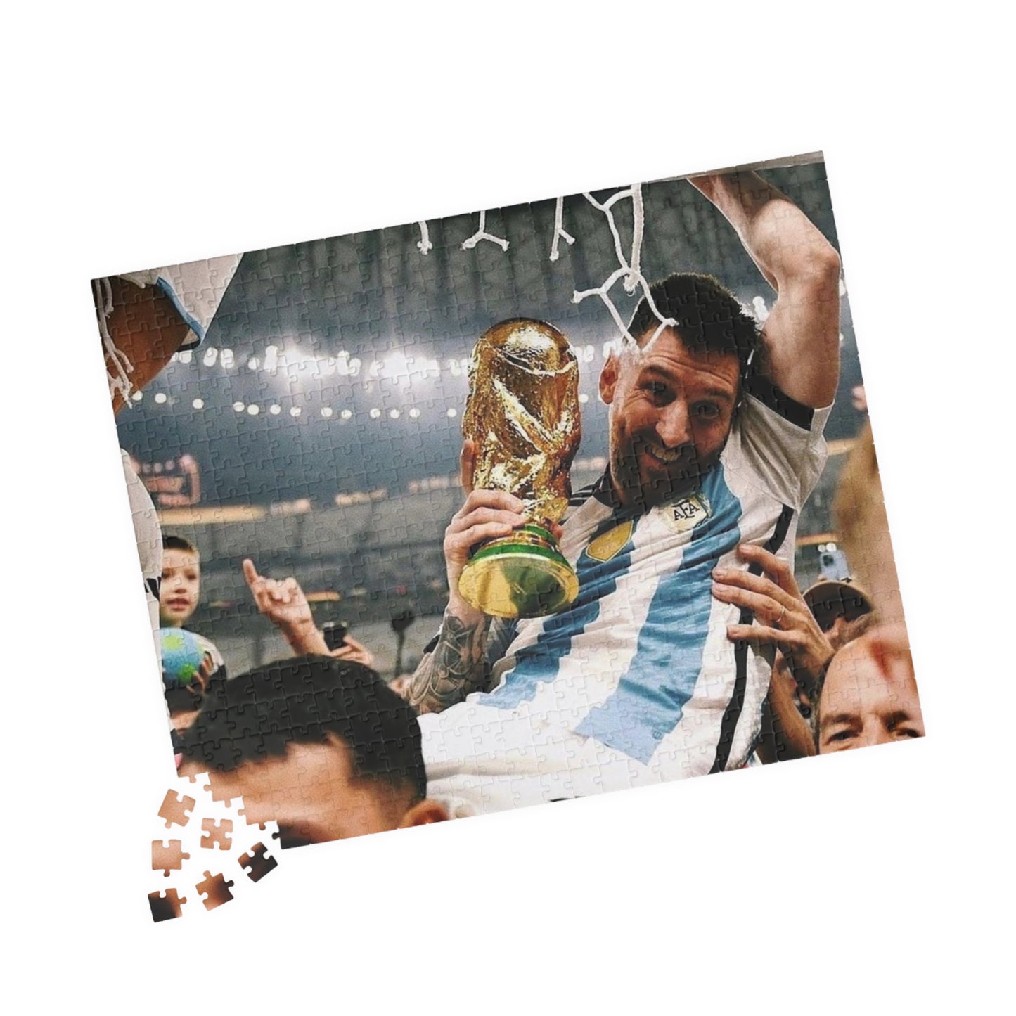 Lionel Messi World Cup 2022 Champion Puzzle