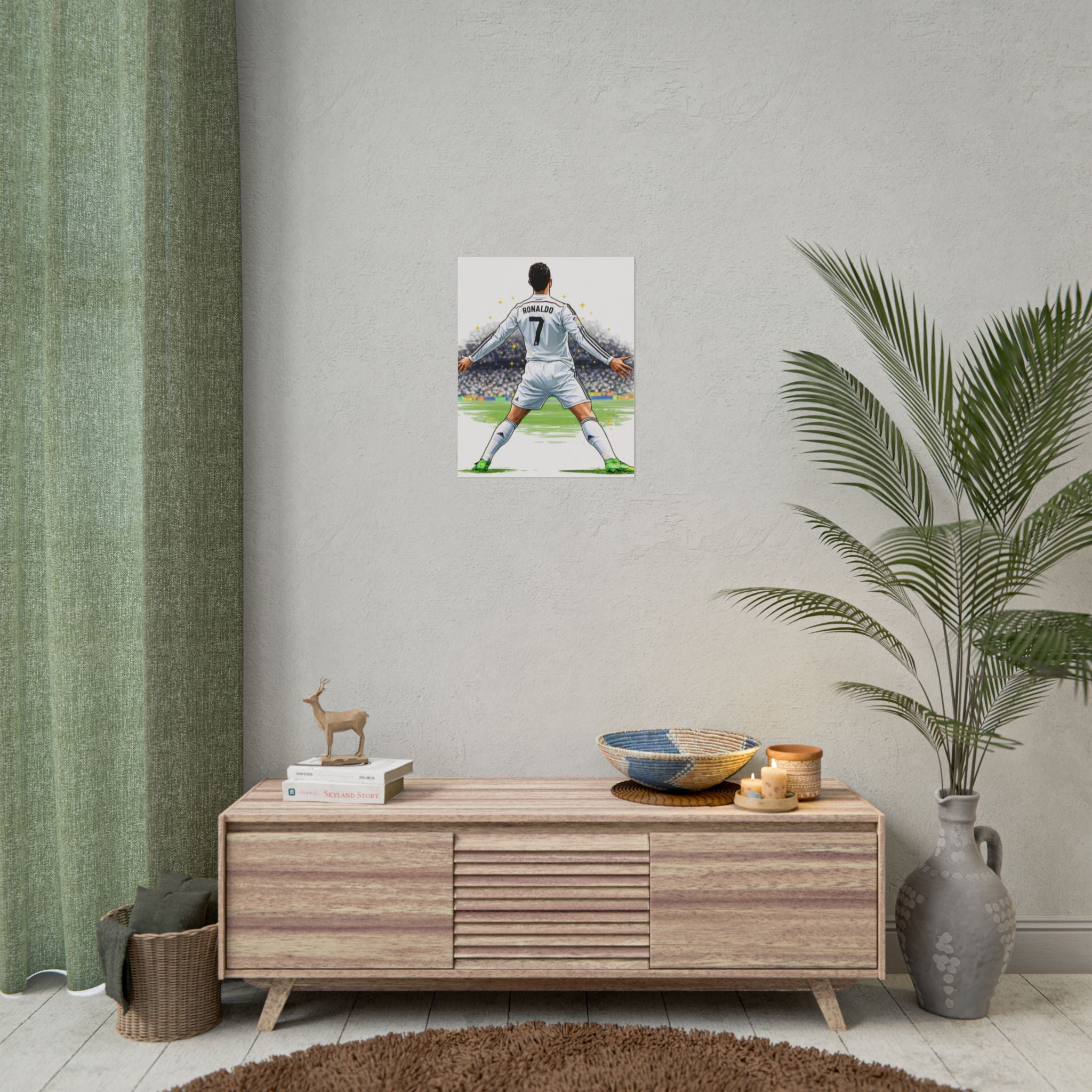 Cristiano Ronaldo Celebration Rolled Poster
