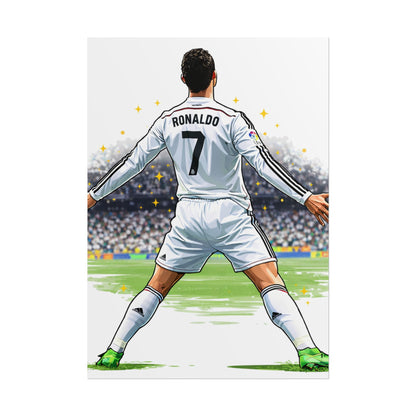 Cristiano Ronaldo Celebration Poster