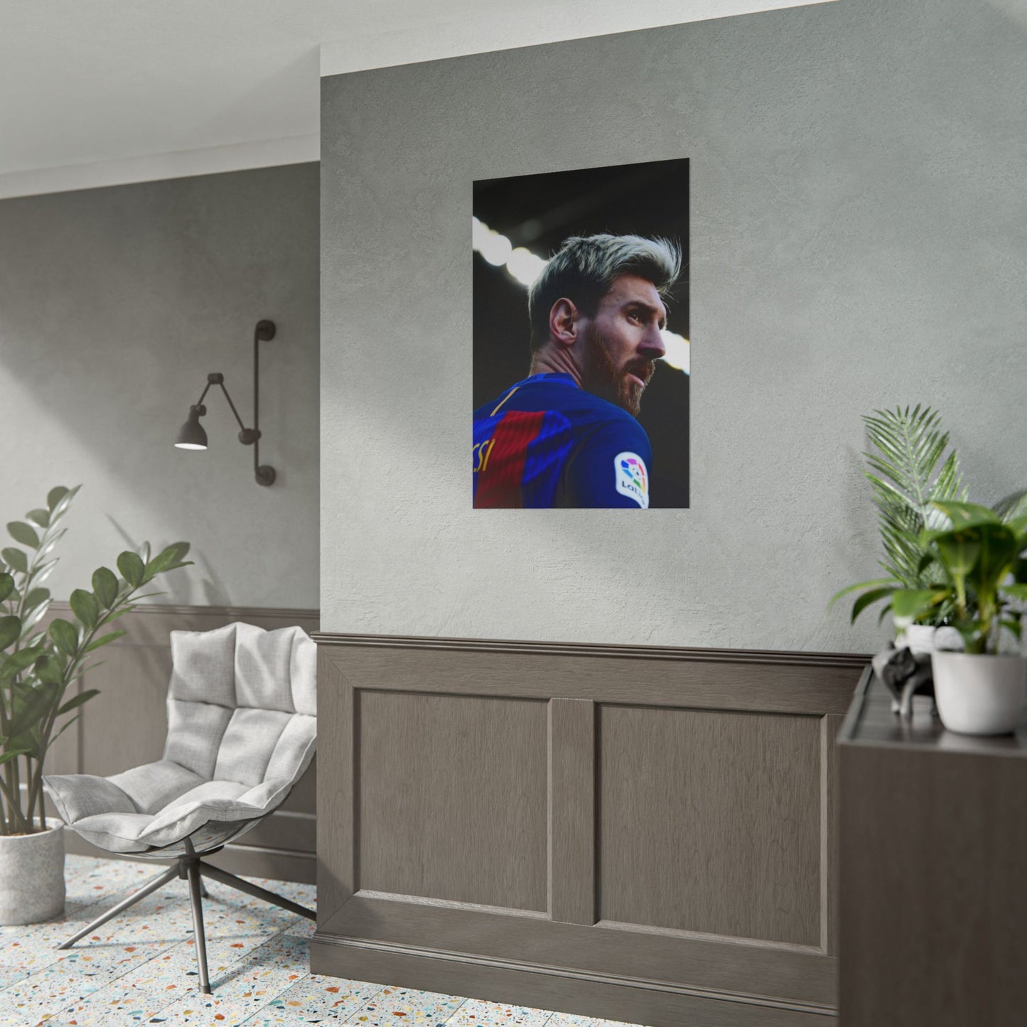 Lionel Messi Barcelona Poster