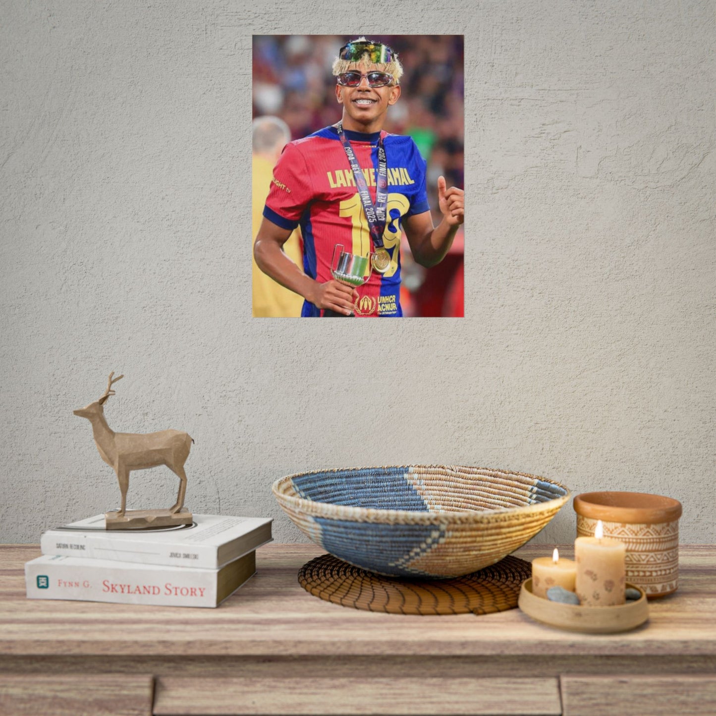 Lamine Yamal Barcelona Poster