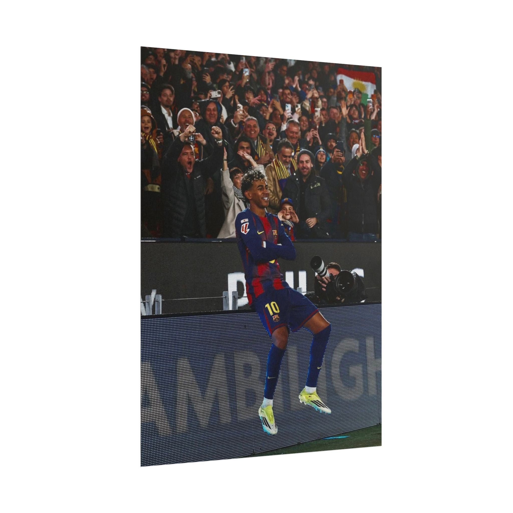 Lamine Yamal Poster — Barcelona Football Star Wall Art