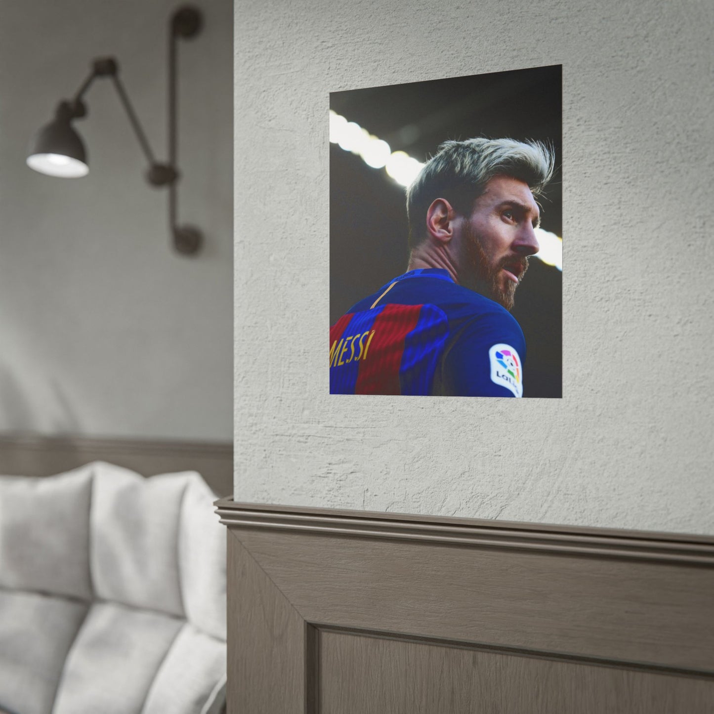 Lionel Messi Barcelona Poster
