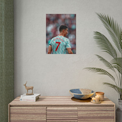 Cristiano Ronaldo Manchester United Poster