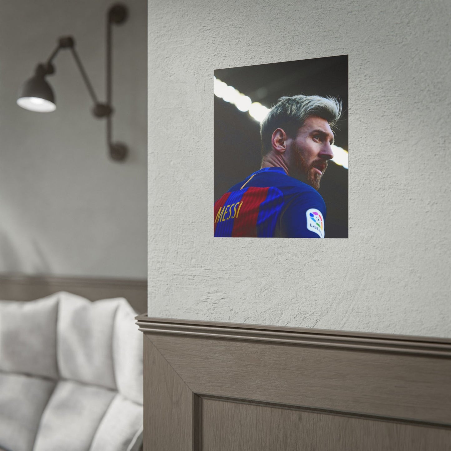 Lionel Messi Barcelona Poster