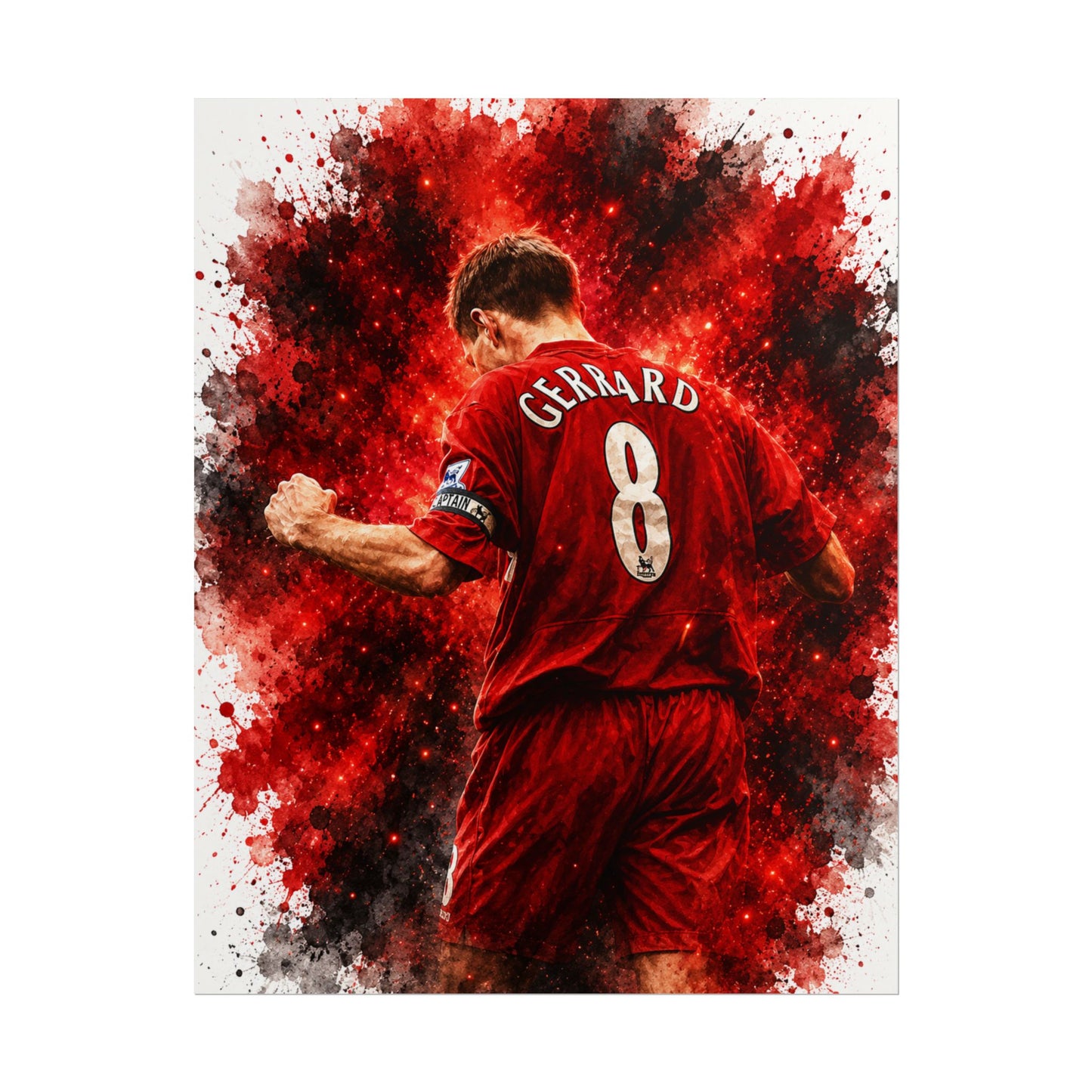 Steven Gerrard Poster