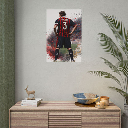 Paolo Maldini Poster