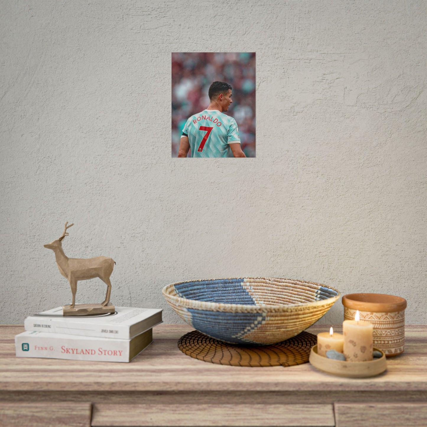 Cristiano Ronaldo Manchester United Poster