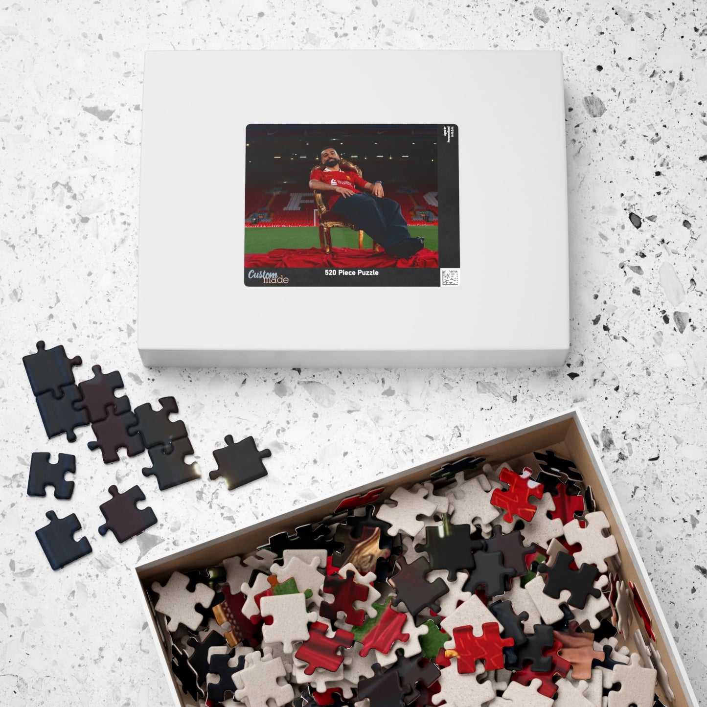 Mo Salah Throne Puzzle