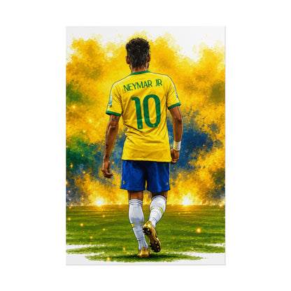 Neymar Brazil Poster