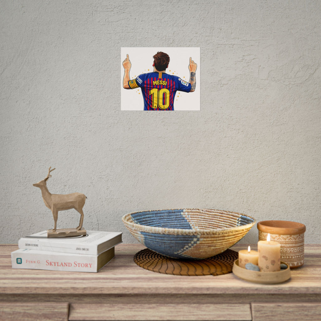 Lionel Messi Celebration Rolled Poster