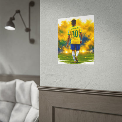 Neymar Brazil Poster