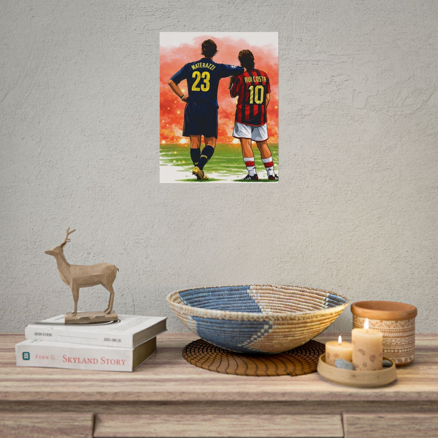 Milan Derby Poster