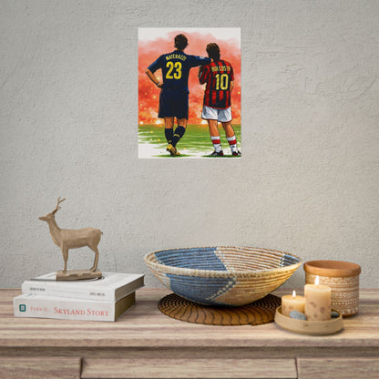 Milan Derby Poster