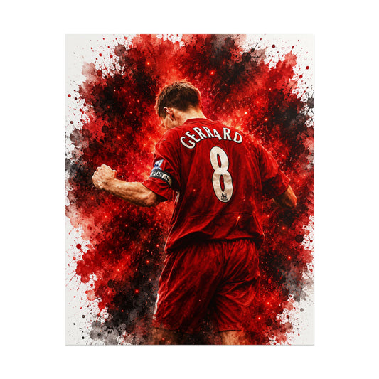 Steven Gerrard Poster