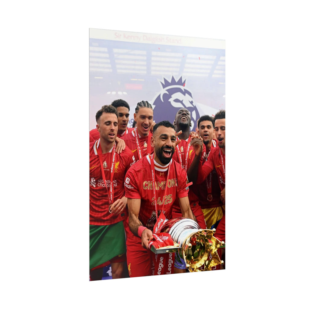 Liverpool FC Premier League Winners Photo Poster — Rolled Soccer Wall Art