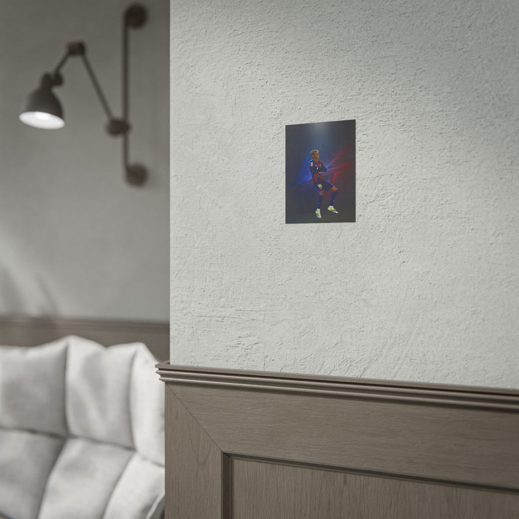 Lamine Yamal Celebration Poster - Barcelona Starboy | Available in multiple sizes