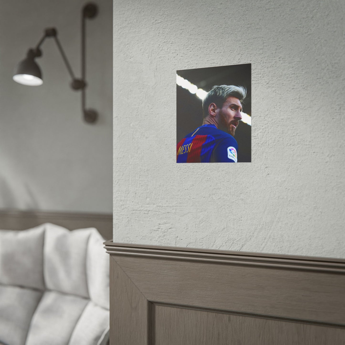 Lionel Messi Barcelona Poster