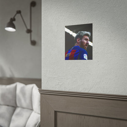 Lionel Messi Barcelona Poster