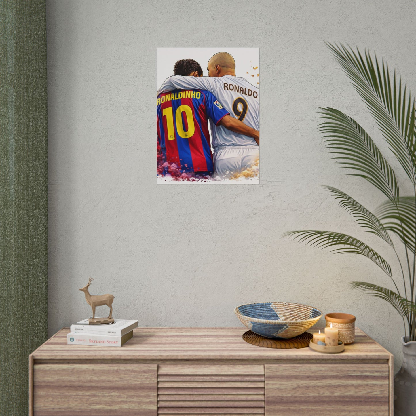 Ronaldinho & Ronaldo Poster
