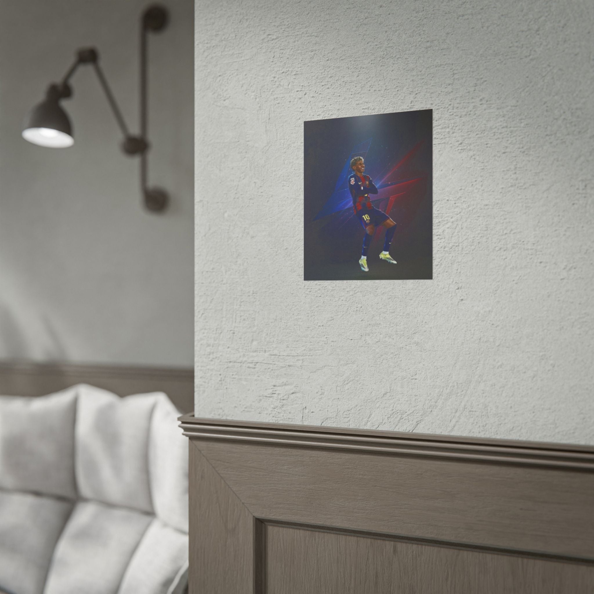 Lamine Yamal Celebration Poster - Barcelona Starboy | Available in multiple sizes