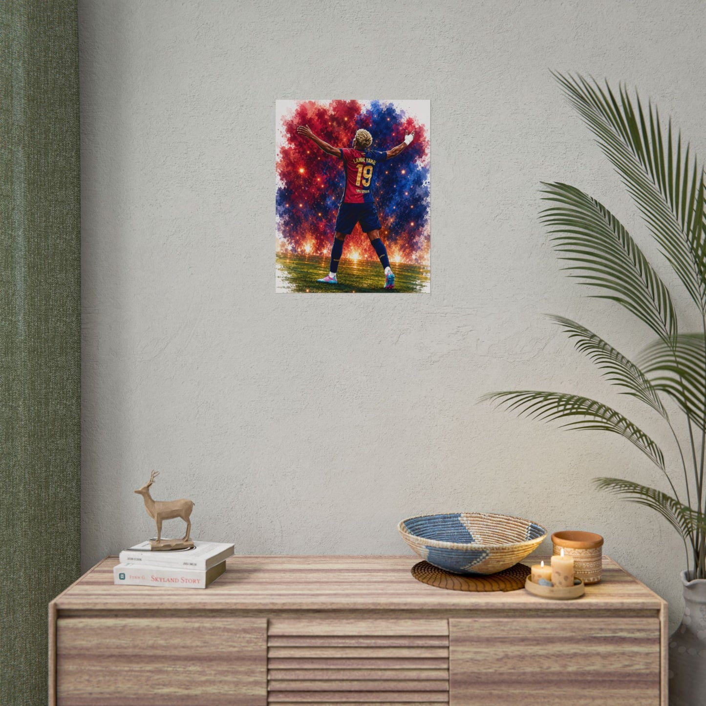 Lamine Yamal Barcelona Poster