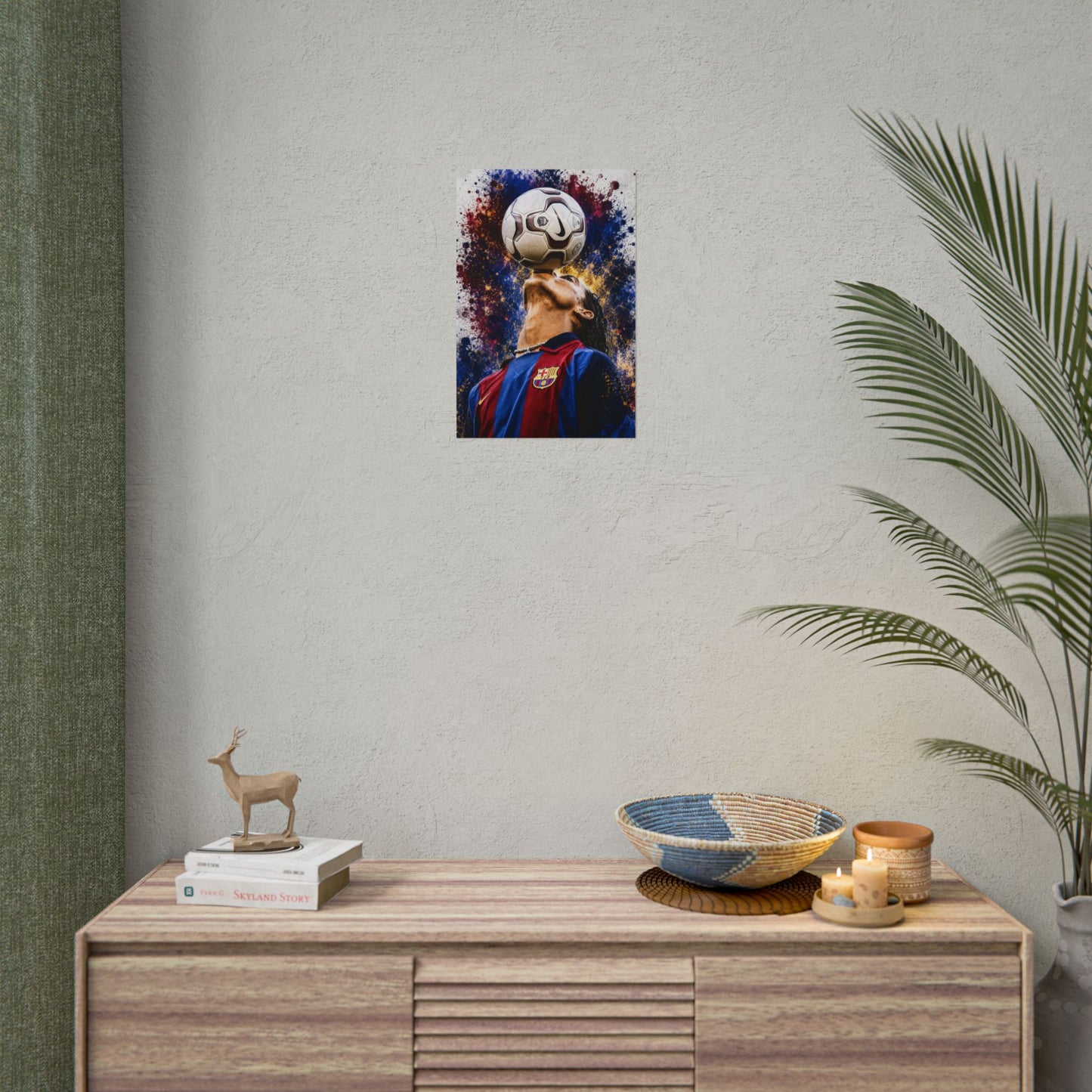 Ronaldinho Barcelona Poster