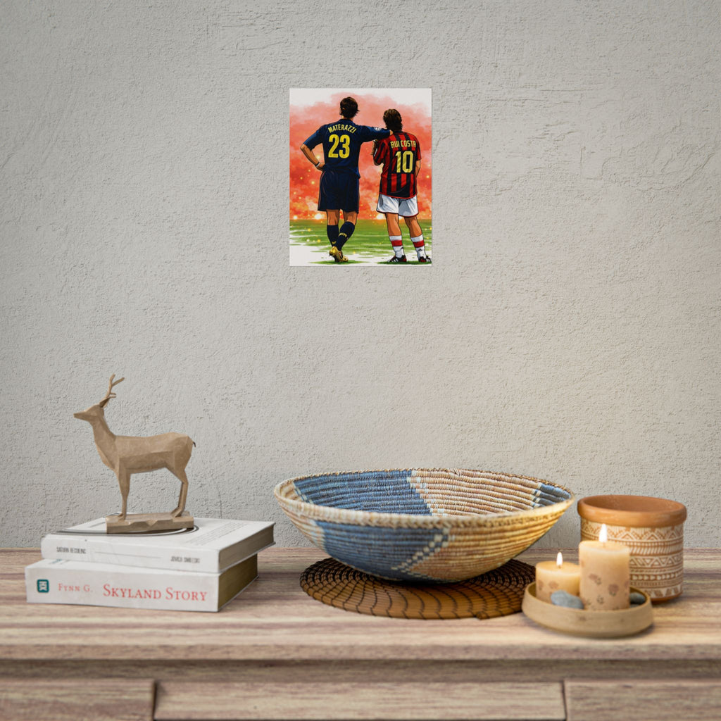 Iconic Football Rolled Poster