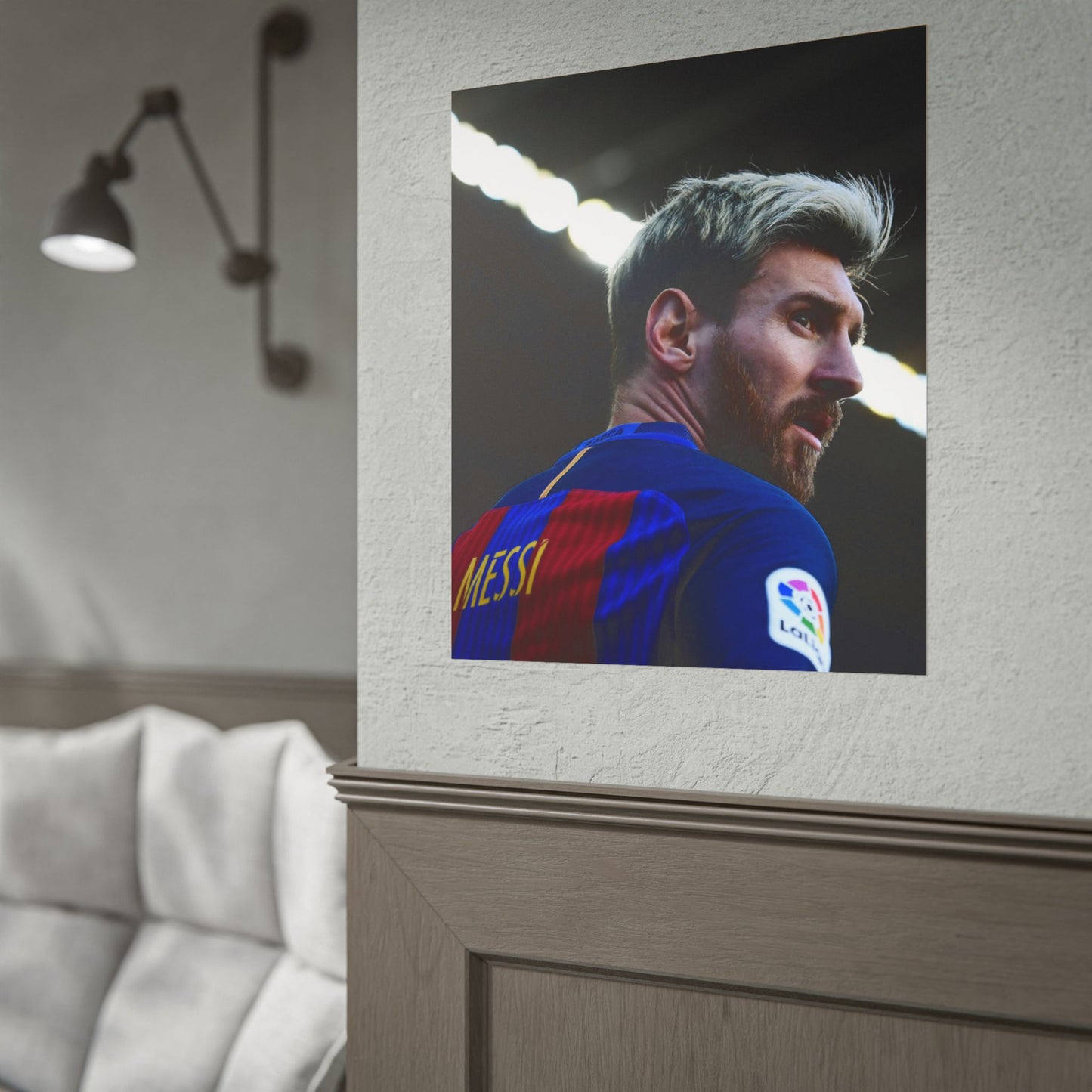 Lionel Messi Barcelona Poster